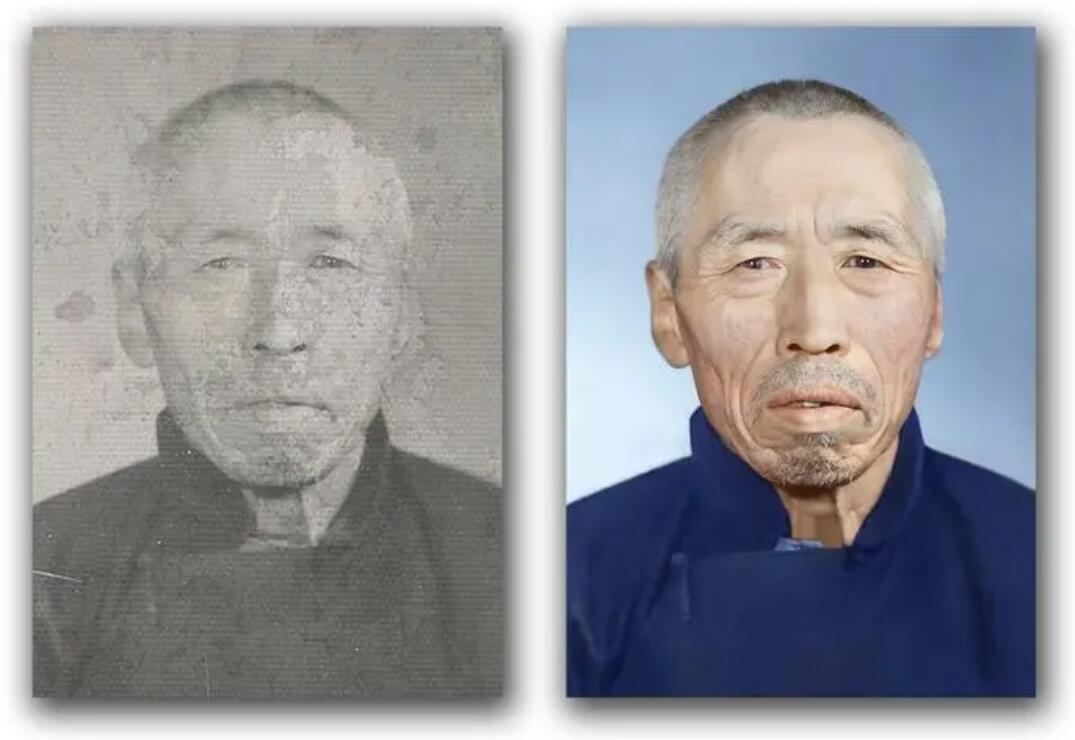 石龙镇破损照片修复-56